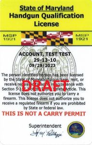 Urban Defense LLC Maryland HQL Handgun Qualification License